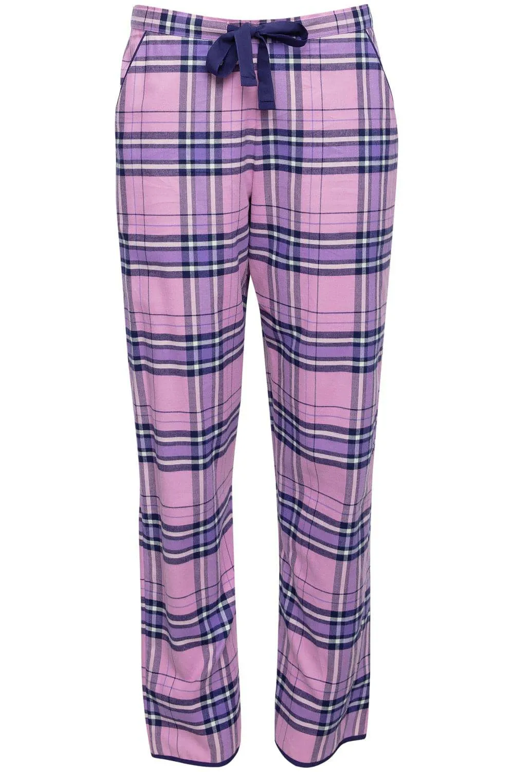 Violet Check Pyjama Pants