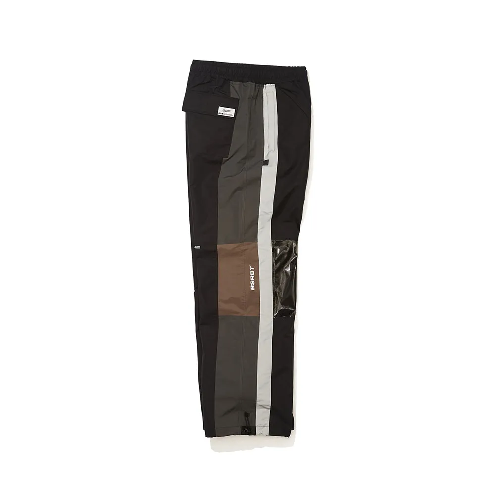 WD CROSS BOX REFLECTIVE TRACK PANTS BLACK