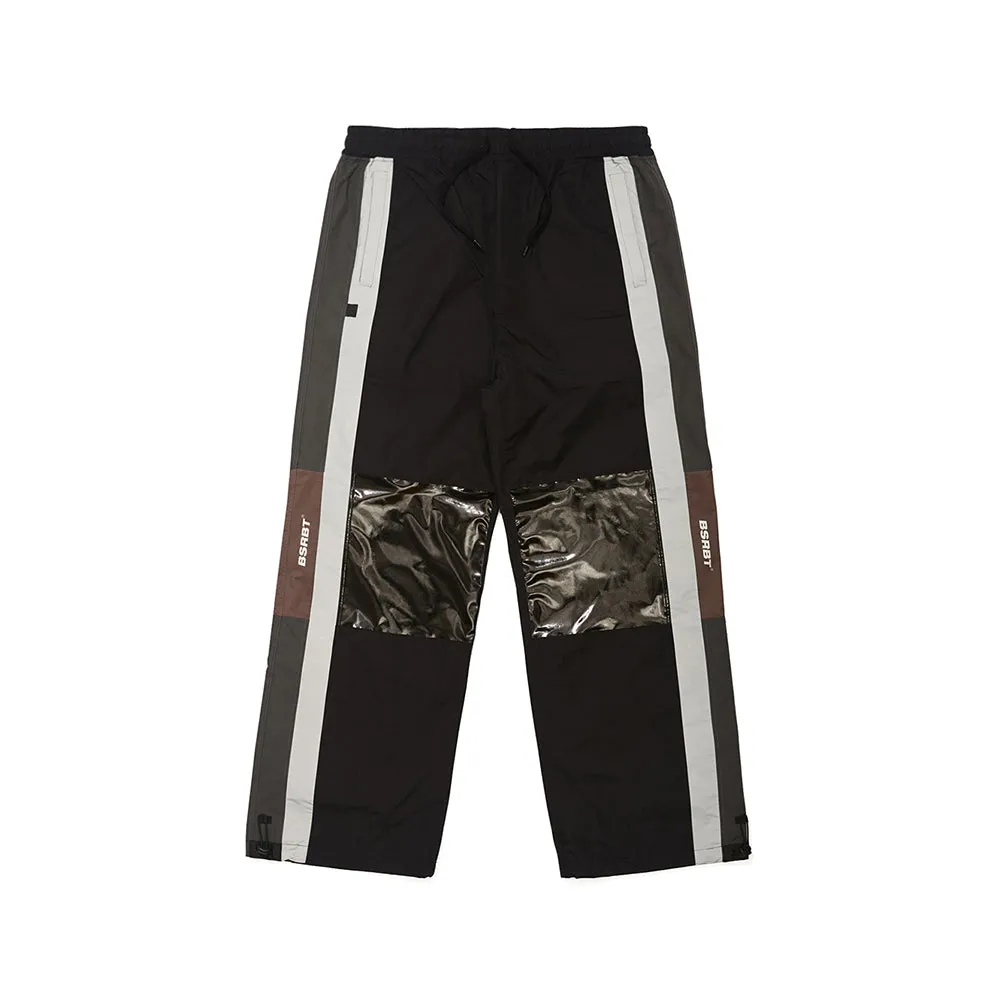 WD CROSS BOX REFLECTIVE TRACK PANTS BLACK