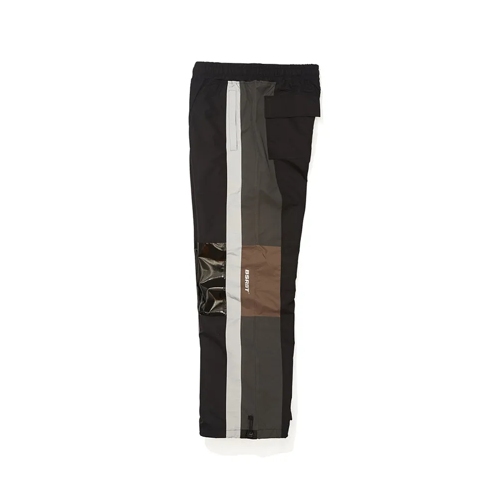 WD CROSS BOX REFLECTIVE TRACK PANTS BLACK