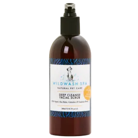 WildWash SPA Organic Shea Butter, Calendula & Gardenia Florida Deep Cleanse Facial Scrub For Dogs