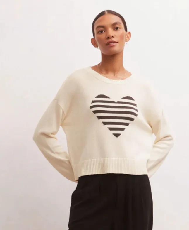 Zsup Sienna Heart Sweater